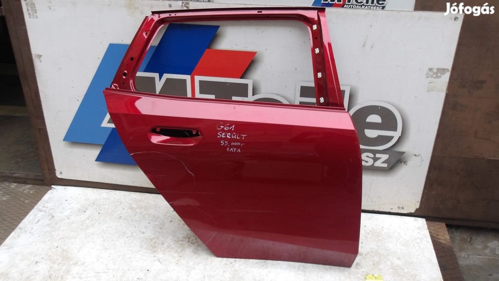 GYÁRI BONTOTT BMW G61 JOBB HÁTSÓ AJTÓ KIS SÉR.